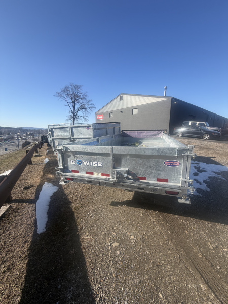 New 2026 BWISE DT716LP-LE-14 7X16 TA Dump Trailer