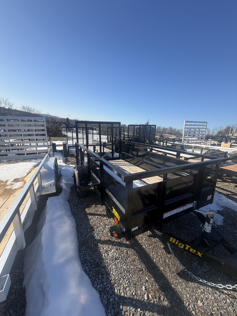 New 2026 Big Tex Trailers 30SV-10BK 5X10 SA Landscape Trailer