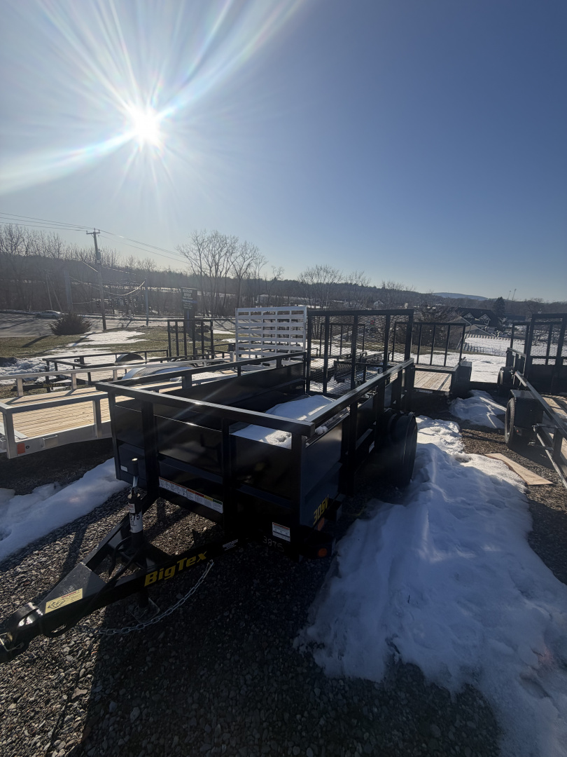 New 2026 Big Tex Trailers 30SV-10BK 5X10 SA Landscape Trailer