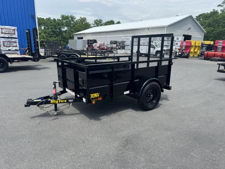 New 2026 Big Tex Trailers 30SV-08BK 5X8 SA Landscape Trailer