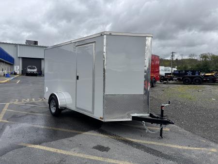 New 2026 Quality Cargo 6X12 SA Cargo / Enclosed Trailer *SILVER