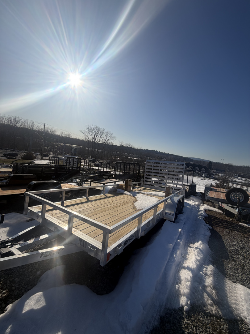 New 2026 Black Rhino EXT718 7X18 TA Landscape Trailer