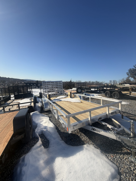 New 2026 Black Rhino EXT718 7X18 TA Landscape Trailer