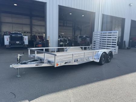 New 2026 Black Rhino EXT718 7X18 TA Landscape Trailer