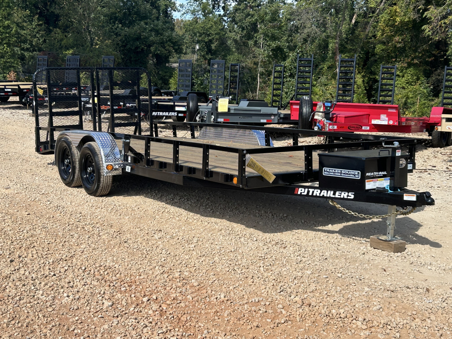 New 2026 PJ Trailers 7x20 TA 10k UL Utility Trailer