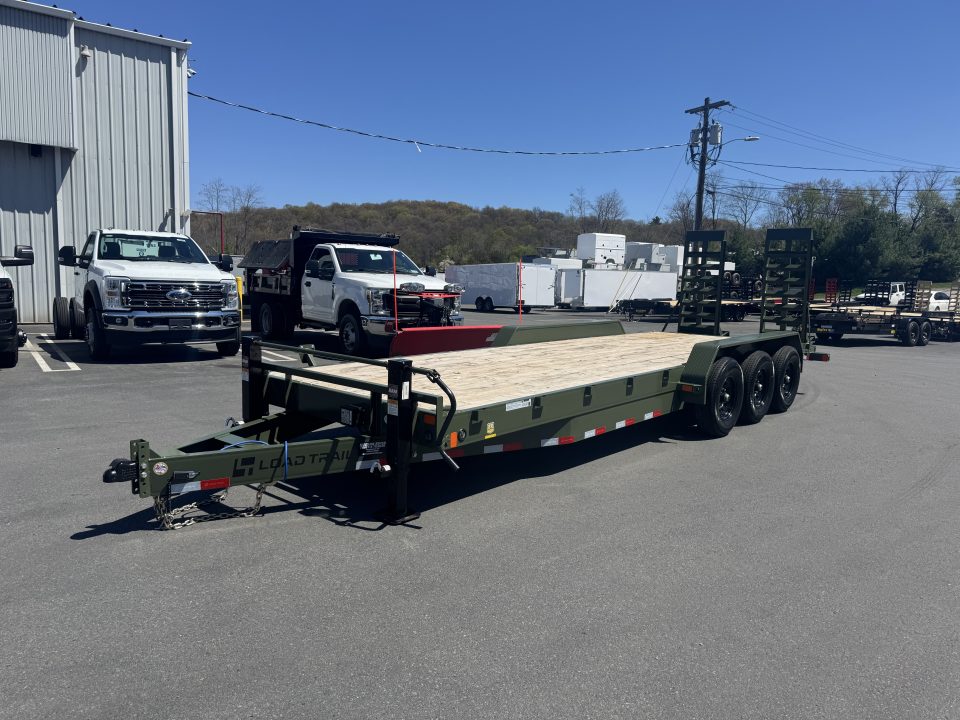 New 2026 Load Trail CH8324073_94456 7X24TA3 Equipment Trailer *ARMY GREEN