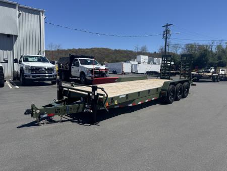 New 2026 Load Trail CH8324073_94456 7X24TA3 Equipment Trailer *ARMY GREEN