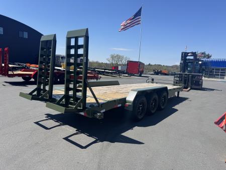 New 2026 Load Trail CH8324073_94456 7X24TA3 Equipment Trailer *ARMY GREEN