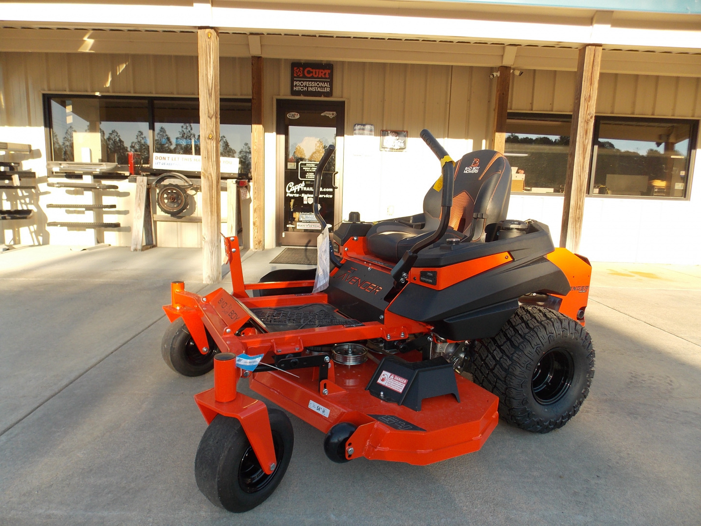 New 2026 Bad Boy ZT AVENGER 54" BAZ54FR691 Lawn Mowers