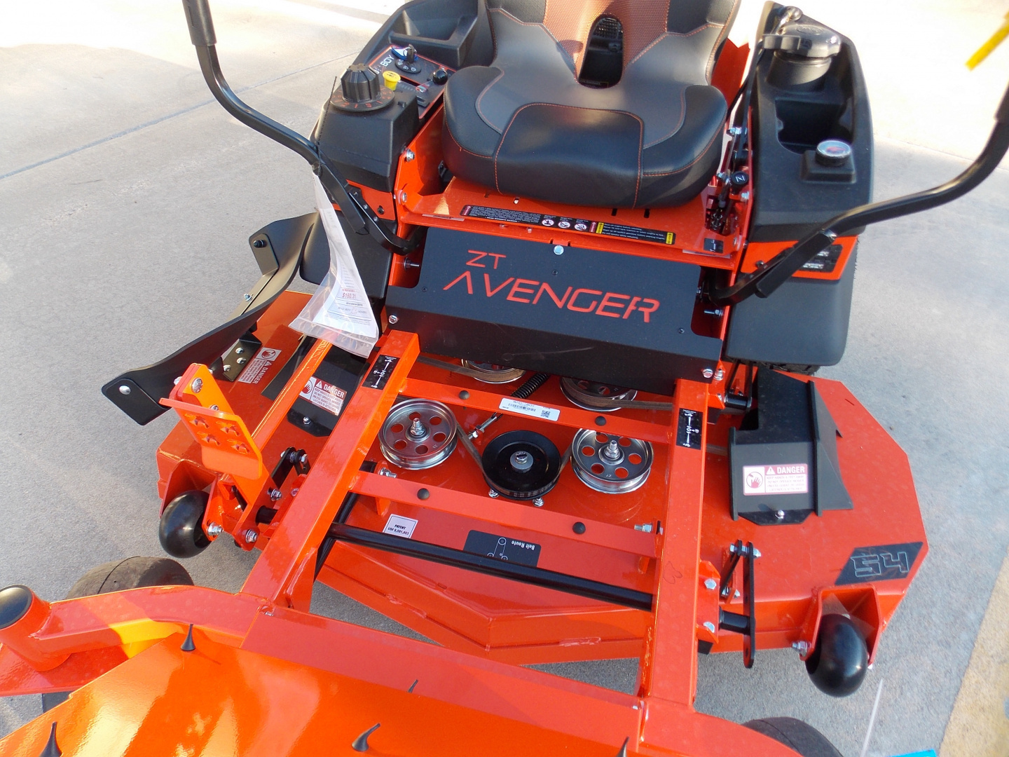 New 2026 Bad Boy ZT AVENGER 54" BAZ54FR691 Lawn Mowers