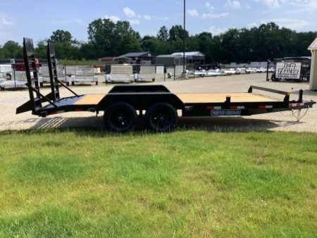 New 2026 Triple Crown Trailers 7x18TA 10k Equipment Trailer