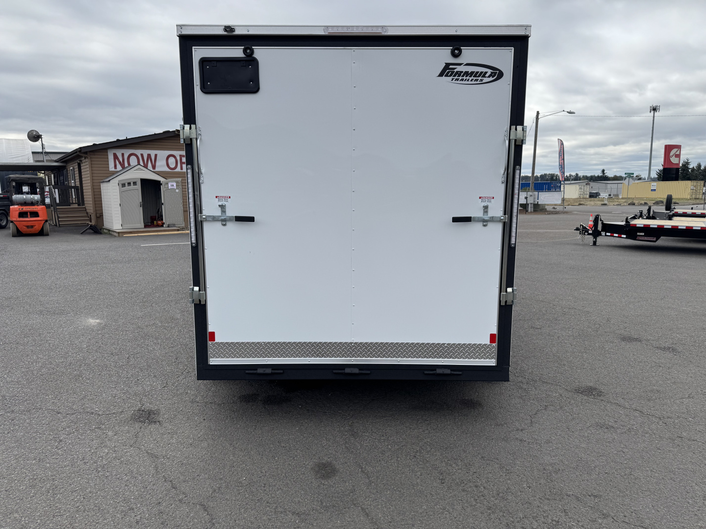 New 2026 Formula Traverse 7x14 (7k GVWR) Enclosed Trailer w/ Rear Ramp Door