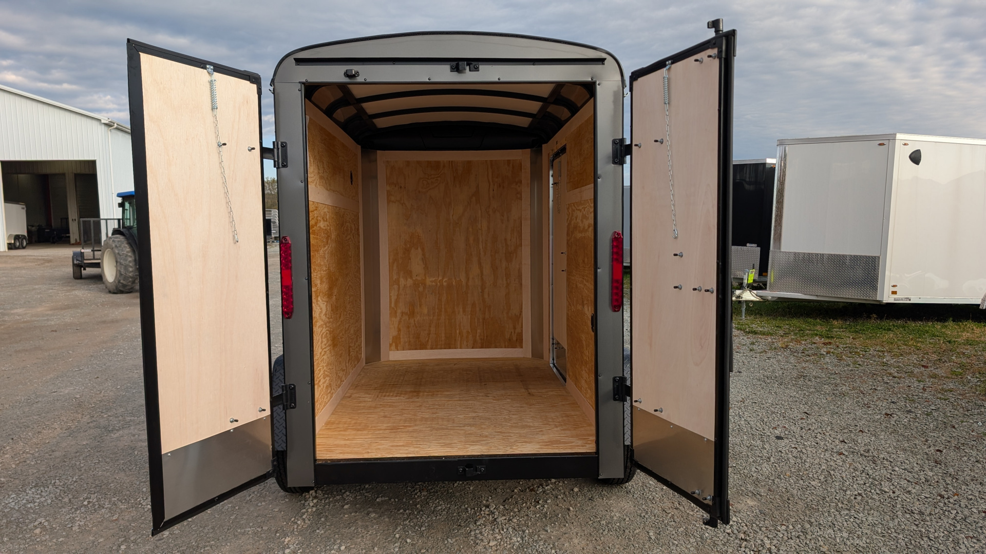 New 2026 Homesteader 5x8 Challenger Cargo Trailer w/ Double Barn Doors