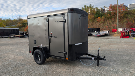 New 2026 Homesteader 5x8 Challenger Cargo Trailer w/ Double Barn Doors