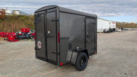 New 2026 Homesteader 5x8 Challenger Cargo Trailer w/ Double Barn Doors