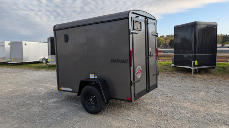 New 2026 Homesteader 5x8 Challenger Cargo Trailer w/ Double Barn Doors