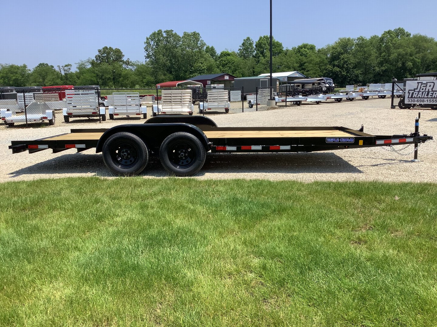 New 2026 Triple Crown Trailers 7x16TA 7k Car Hauler