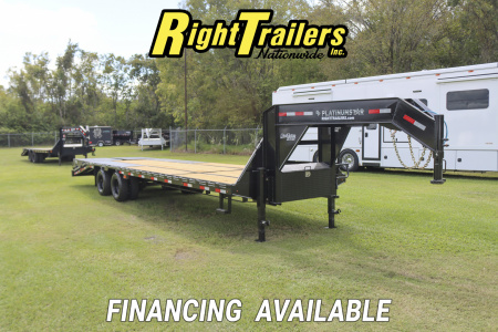 New 2025 DP Platinum Star 8.5X30 Gooseneck Equipment Trailer