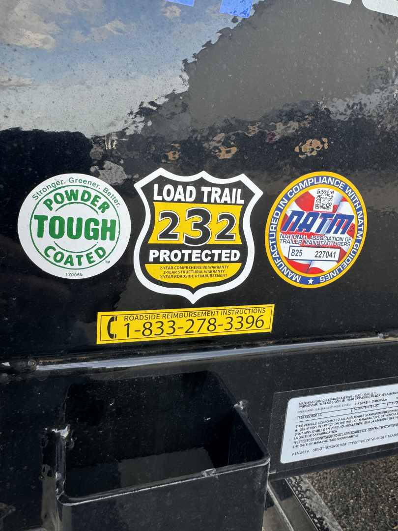 New 2026 Load Trail 5'X10' Dump Trailer 7000# gvwr