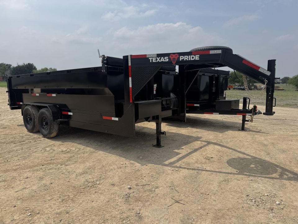 New 2026 Texas Pride Trailers DT716316KGN Dump Trailer