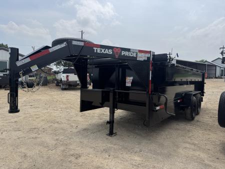 New 2026 Texas Pride Trailers DT716316KGN Dump Trailer