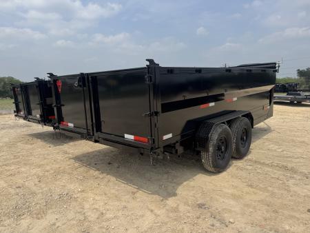 New 2026 Texas Pride Trailers DT716316KGN Dump Trailer