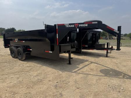 New 2026 Texas Pride Trailers DT716316KGN Dump Trailer