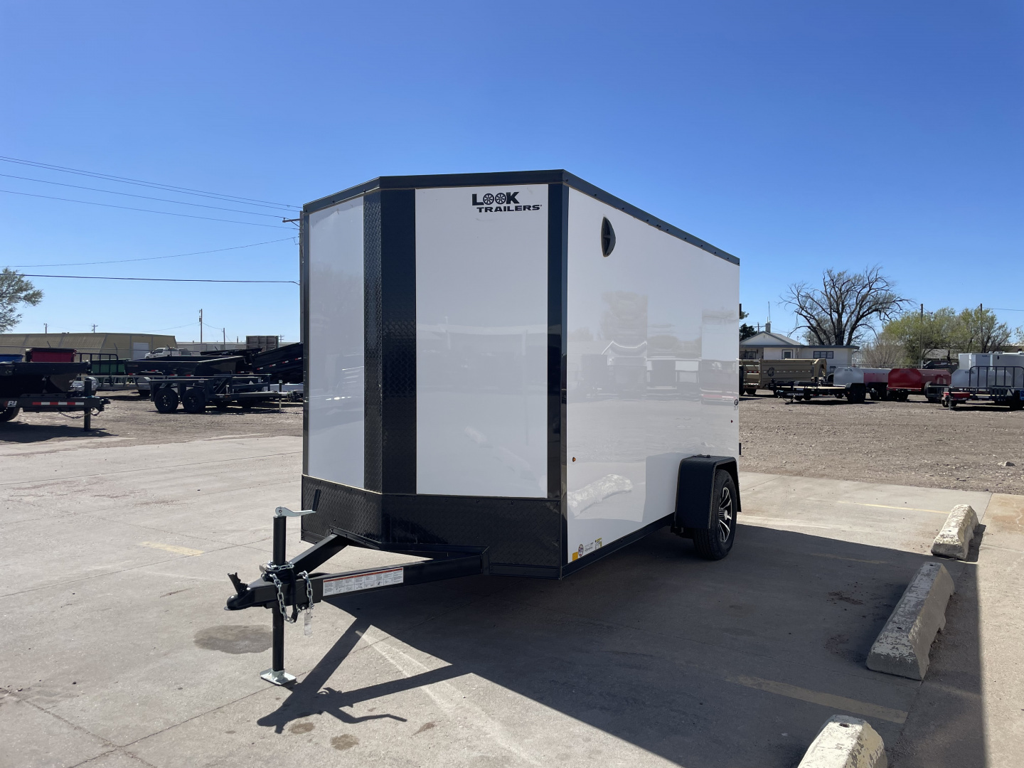 New 2026 Look Trailers 6' x 12' Single Axle .080 Composite Skin Cargo / Enclosed Trailer