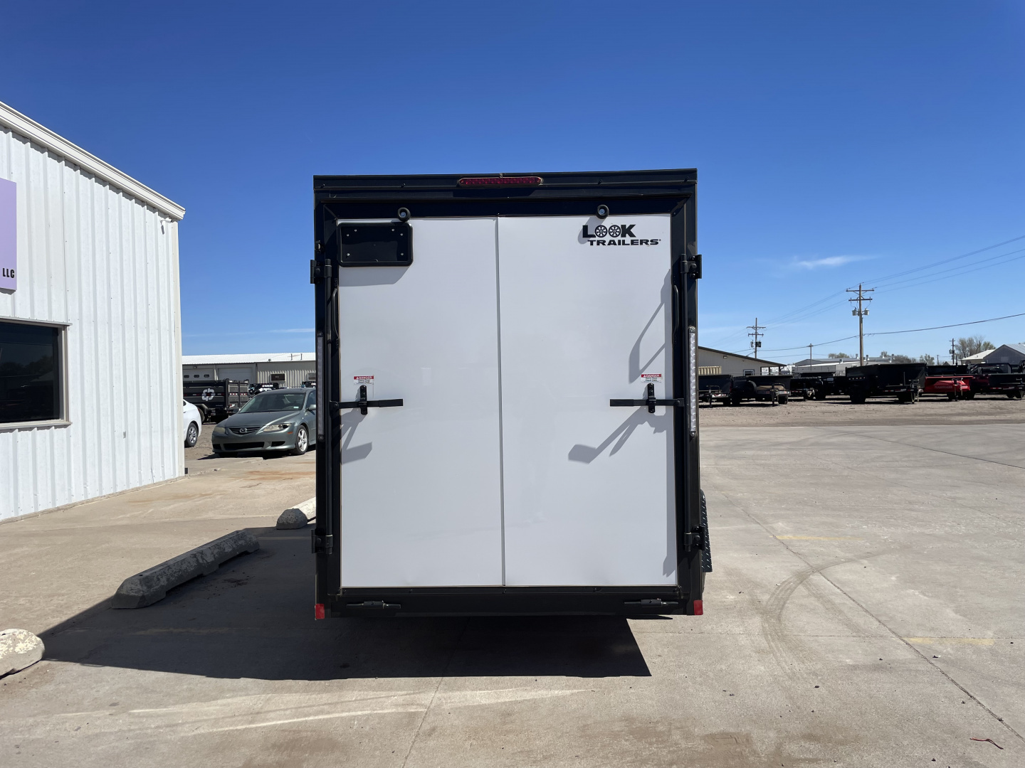 New 2026 Look Trailers 6' x 12' Single Axle .080 Composite Skin Cargo / Enclosed Trailer