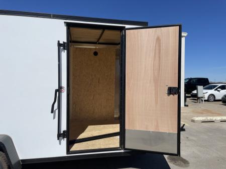 New 2026 Look Trailers 6' x 12' Single Axle .080 Composite Skin Cargo / Enclosed Trailer