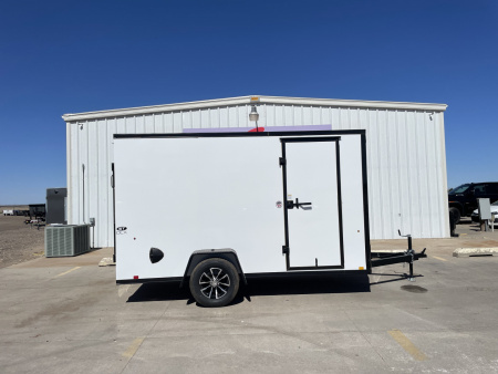 New 2026 Look Trailers 6' x 12' Single Axle .080 Composite Skin Cargo / Enclosed Trailer