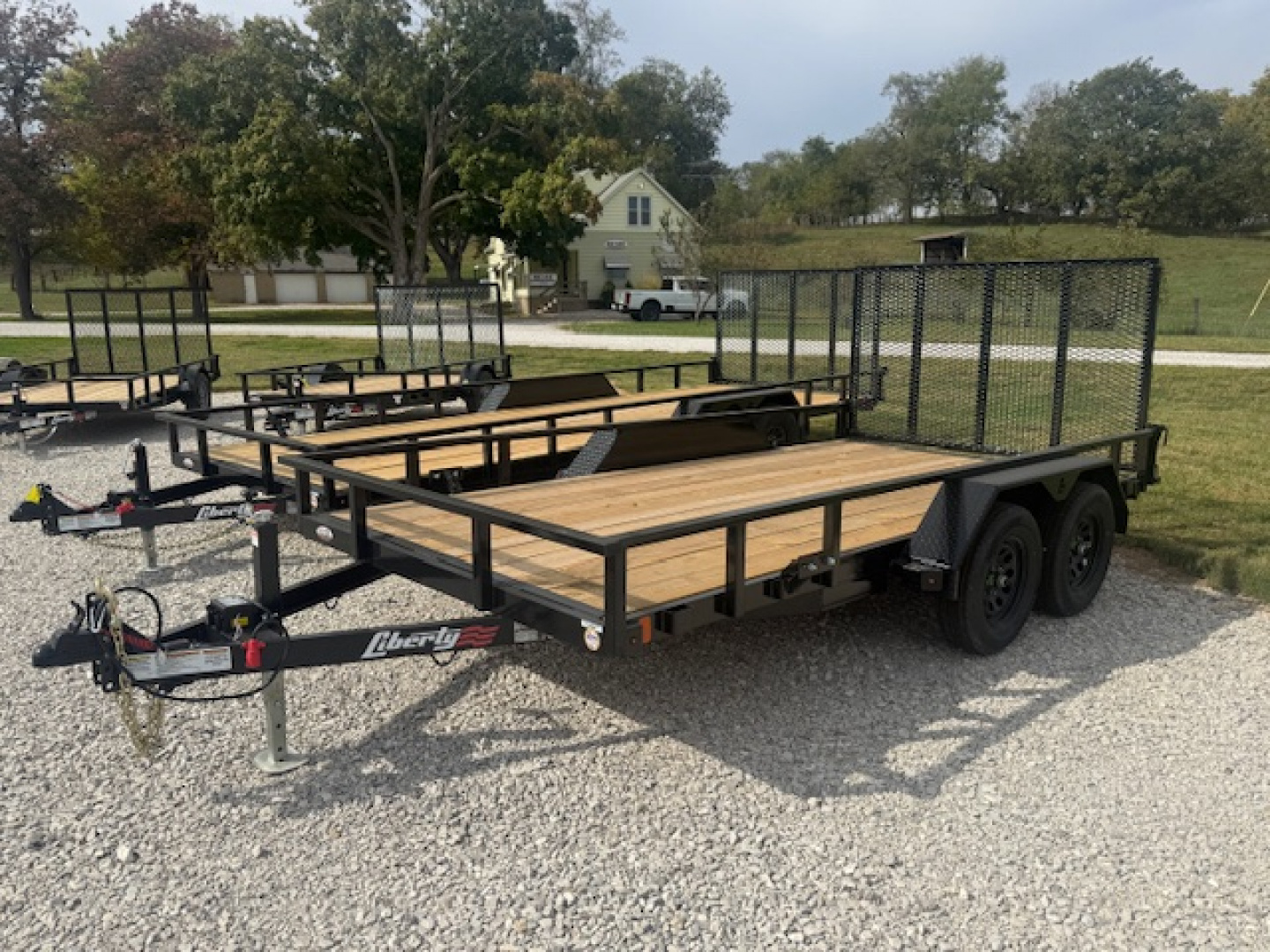 New 2026 Liberty 7X14 Utility Trailer