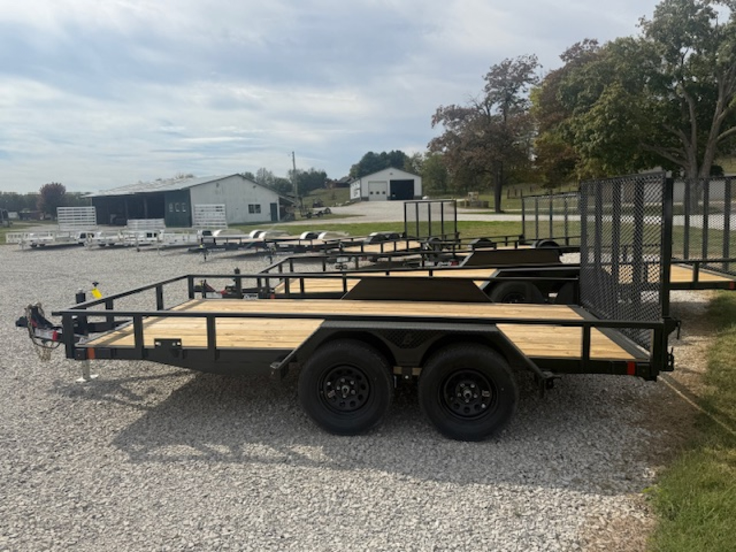 New 2026 Liberty 7X14 Utility Trailer