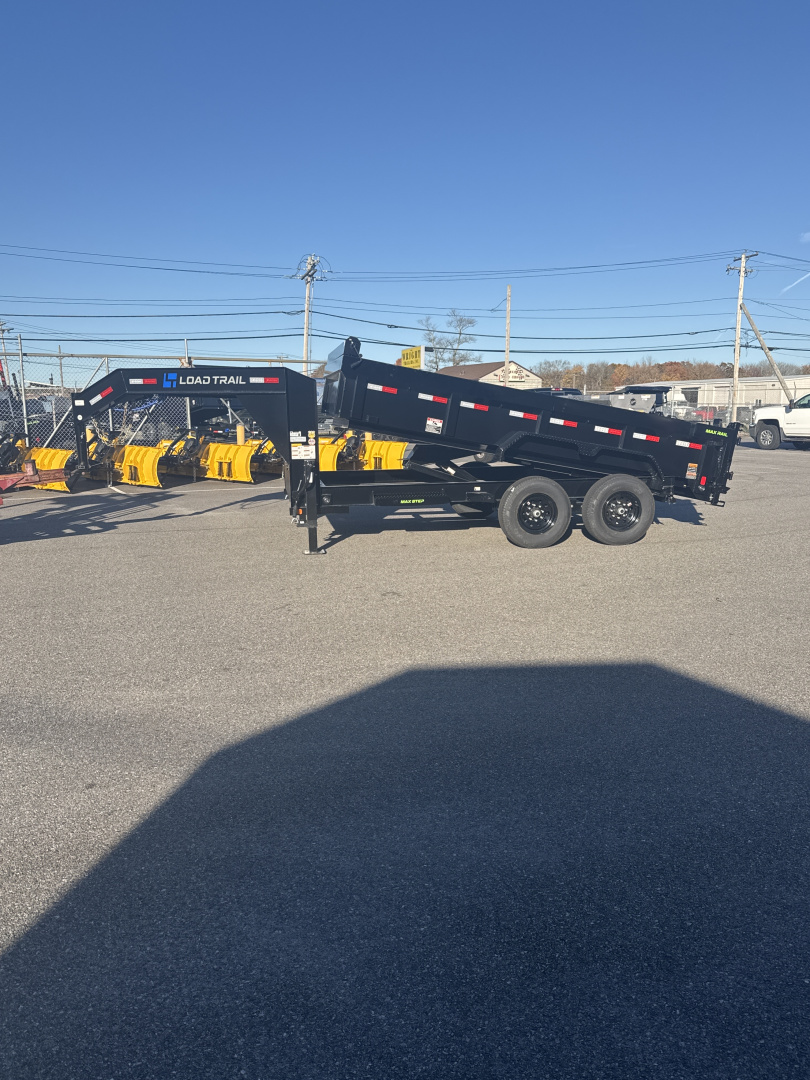 New 2026 Load Trail 83"X14' Gooseneck Dump Trailer Ramps & Tarp