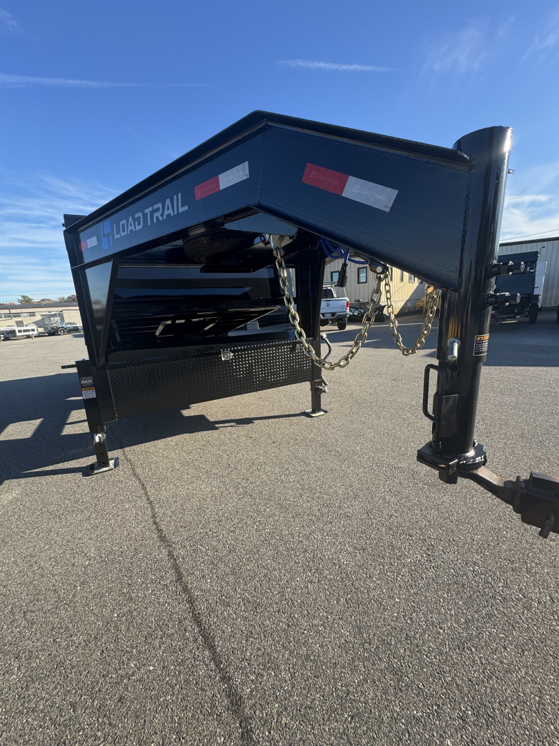 New 2026 Load Trail 83"X14' Gooseneck Dump Trailer Ramps & Tarp