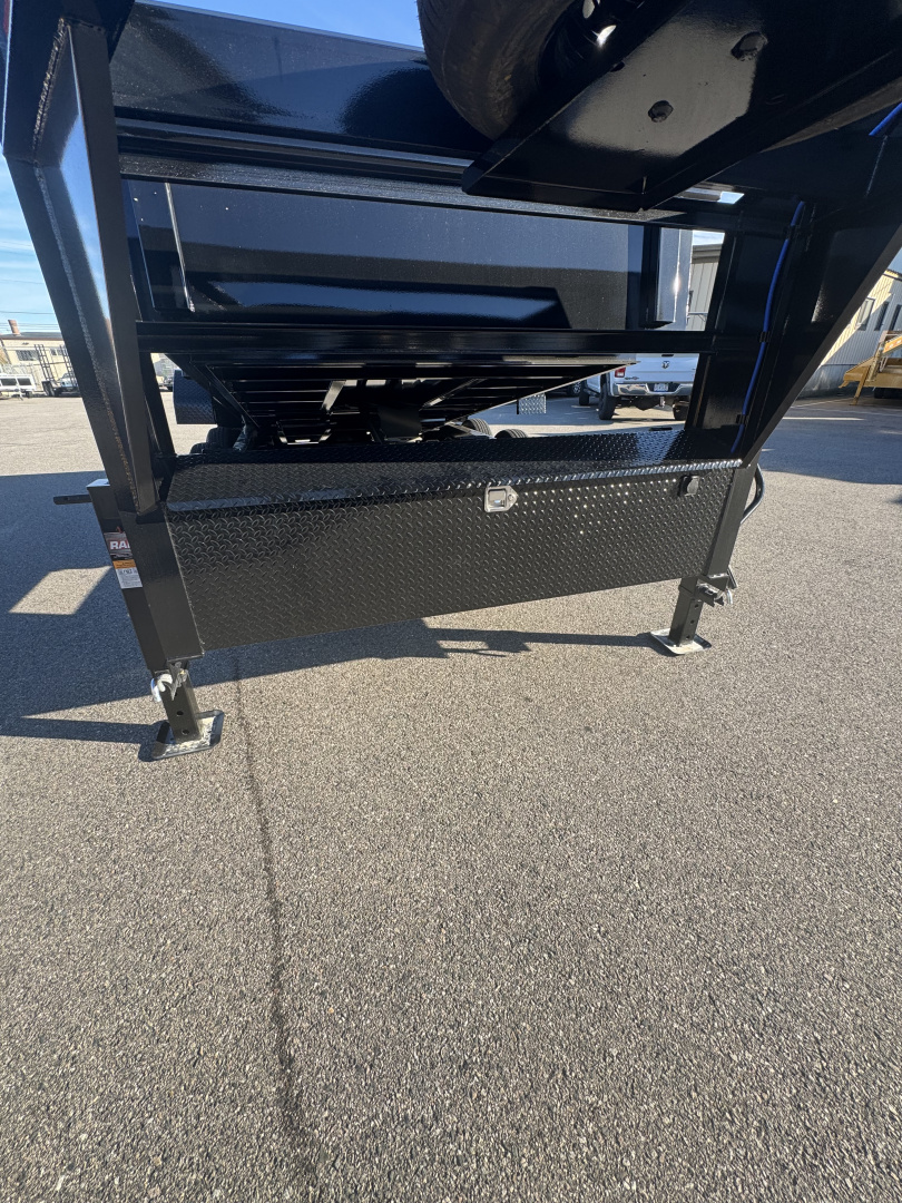 New 2026 Load Trail 83"X14' Gooseneck Dump Trailer Ramps & Tarp