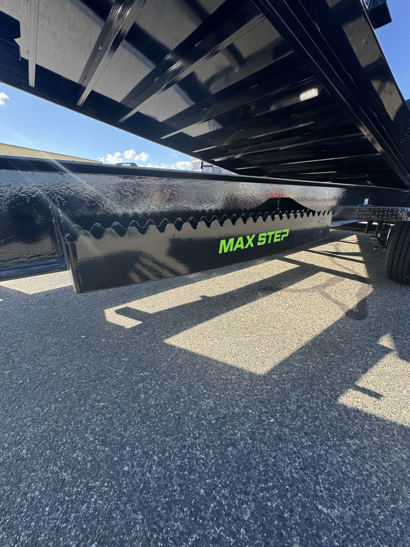 New 2026 Load Trail 83"X16' Gooseneck Dump Trailer 7 GA Floor, Ramps & Tarp, 8K Axles