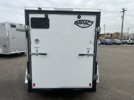 New 2026 Impact Trailers 5x8 3K Quake Cargo / Enclosed Trailer