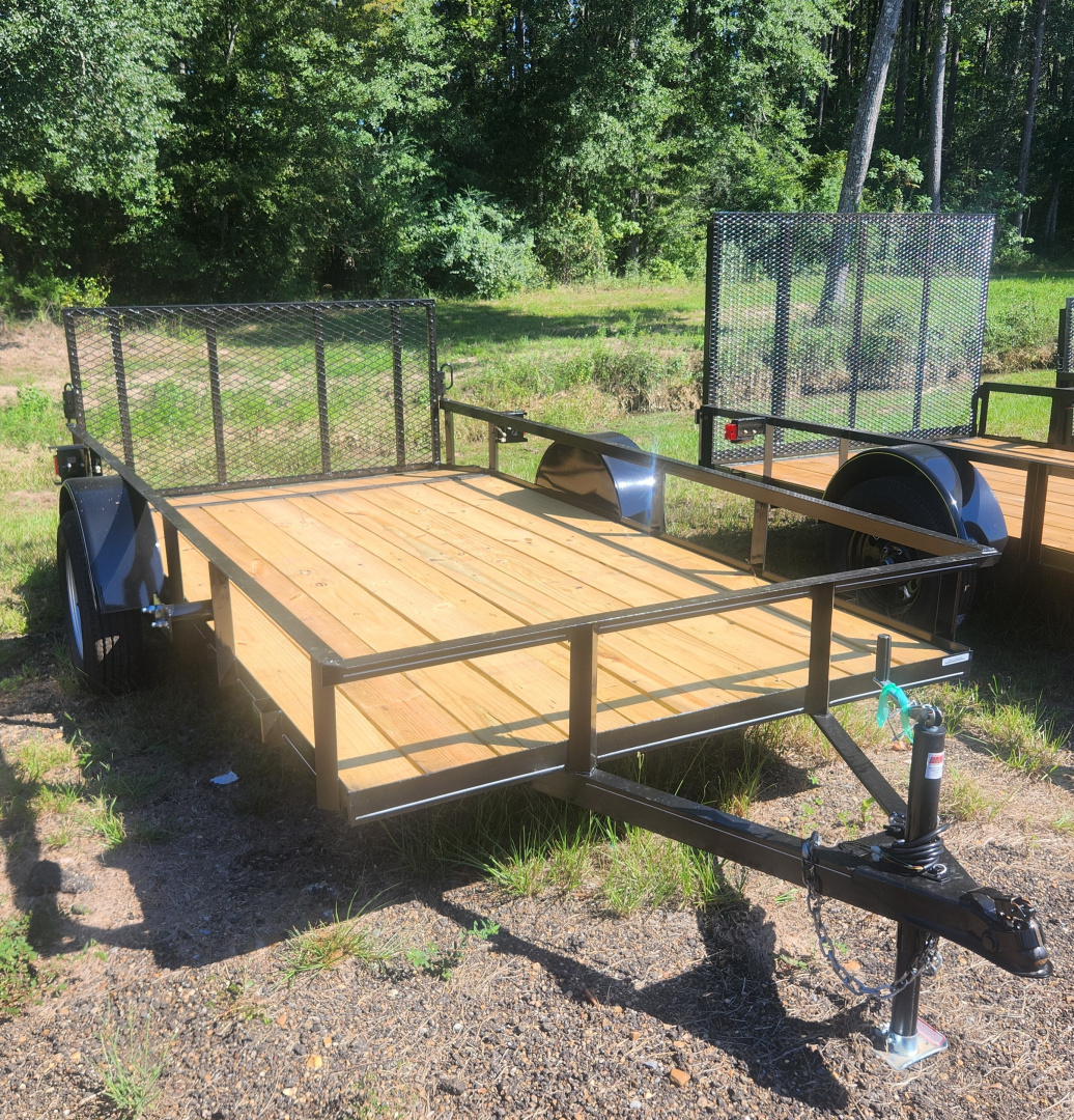 New 2025 Other 6'x12' Dovetail, 3' Gate Utility Trailer