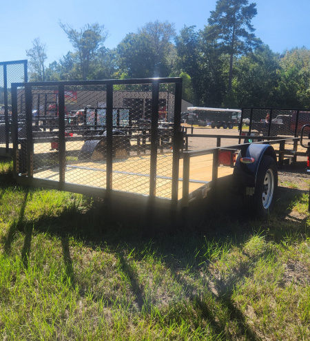 New 2025 Other 6'x12' Dovetail, 3' Gate Utility Trailer