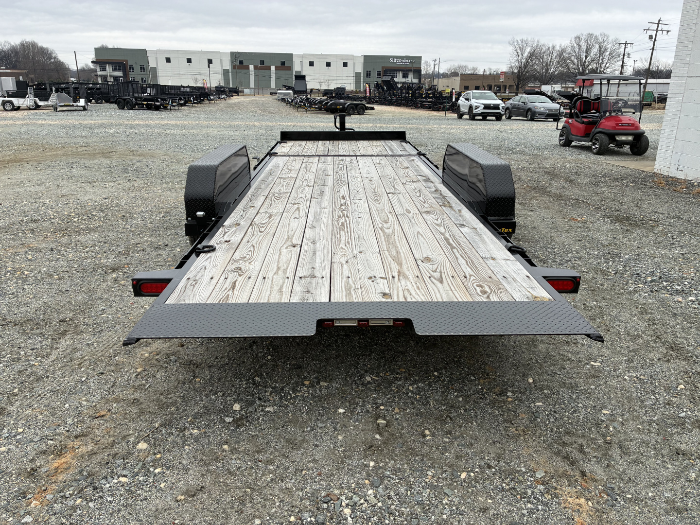 New 2025 Big Tex Trailers 22' 14TL Heavy Duty Tilt Bed 14000 GVWR Equipment Trailer