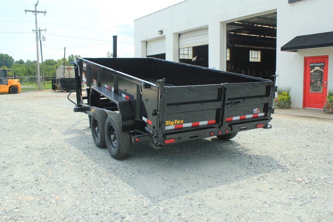 New 2025 Big Tex Trailers Big Tex 7x14 Heavy Duty Telescopic Gooseneck 14GT Dump Trailer