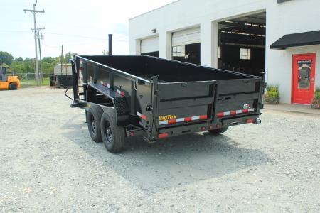 New 2025 Big Tex Trailers Big Tex 7x14 Heavy Duty Telescopic Gooseneck 14GT Dump Trailer