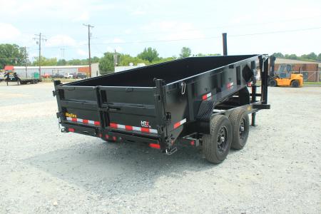 New 2025 Big Tex Trailers Big Tex 7x14 Heavy Duty Telescopic Gooseneck 14GT Dump Trailer