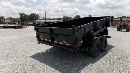 New 2025 Big Tex Trailers 7x14 14LP Low Pro 14K w/ Slide-In Ramps Dump Trailer