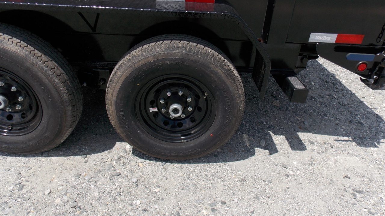New 2025 Big Tex Trailers 7x14 14LP Low Pro 14K w/ Slide-In Ramps Dump Trailer