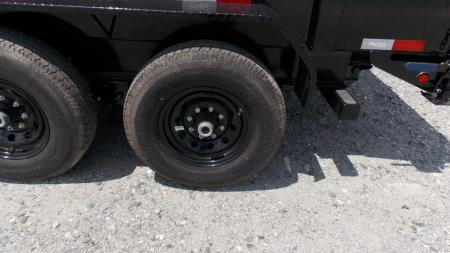 New 2025 Big Tex Trailers 7x14 14LP Low Pro 14K w/ Slide-In Ramps Dump Trailer