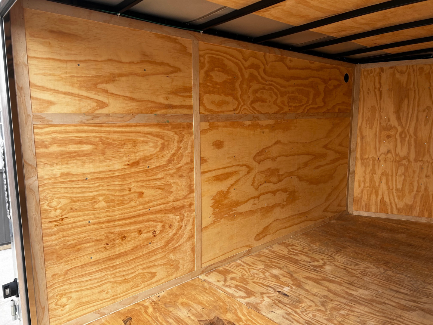 Used 2021 Cargo Mate 7X12 SA W/BRAKES REAR BARN DOORS Cargo / Enclosed Trailer