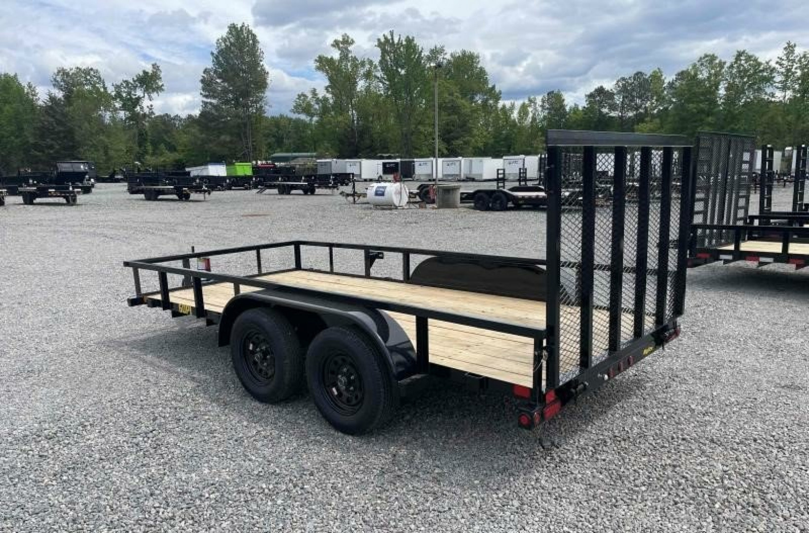 New 2026 Big Tex Trailers 14' 60PI w/ 4' Spring Assist Tailgate Utility Trailer *Take an additional $200 off*