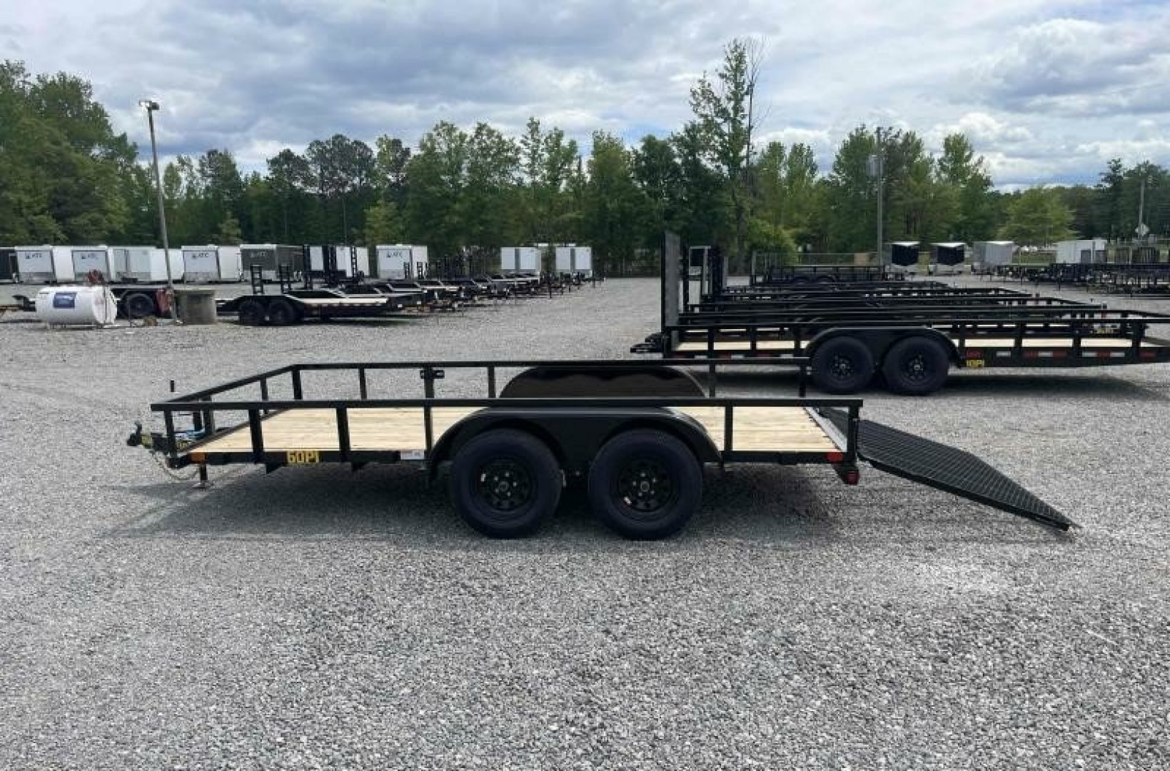 New 2026 Big Tex Trailers 14' 60PI w/ 4' Spring Assist Tailgate Utility Trailer *Take an additional $200 off*